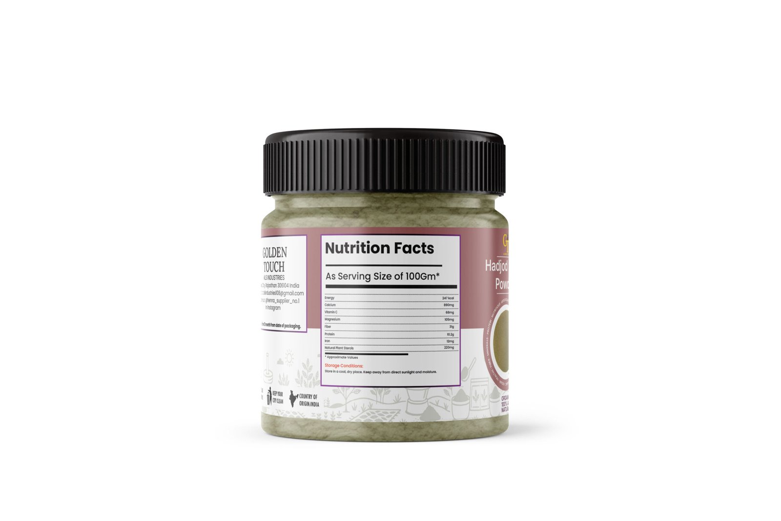 golden touch pure curry leaves powder | 100% natural & sun dried | for cooking golden touch pure curry leaves powder | 100% natural & sun dried | for cooking