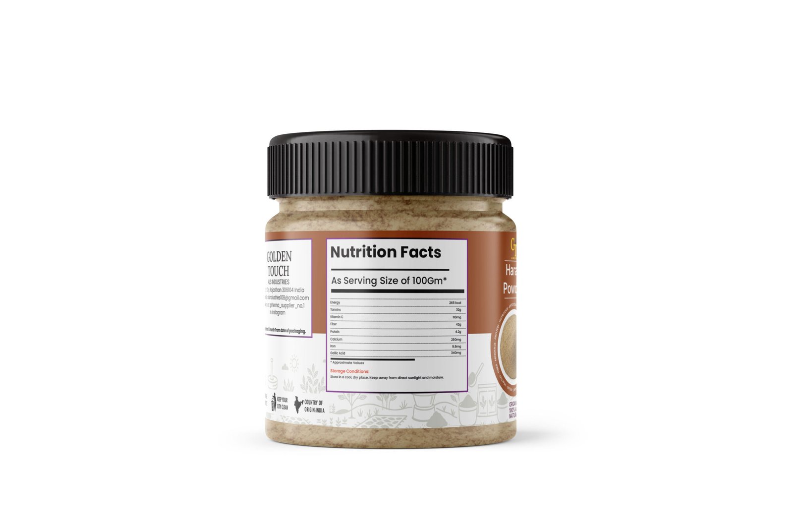 golden touch pure curry leaves powder | 100% natural & sun dried | for cooking golden touch pure curry leaves powder | 100% natural & sun dried | for cooking