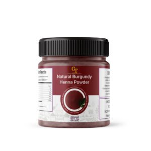 natural burgundy henna powder