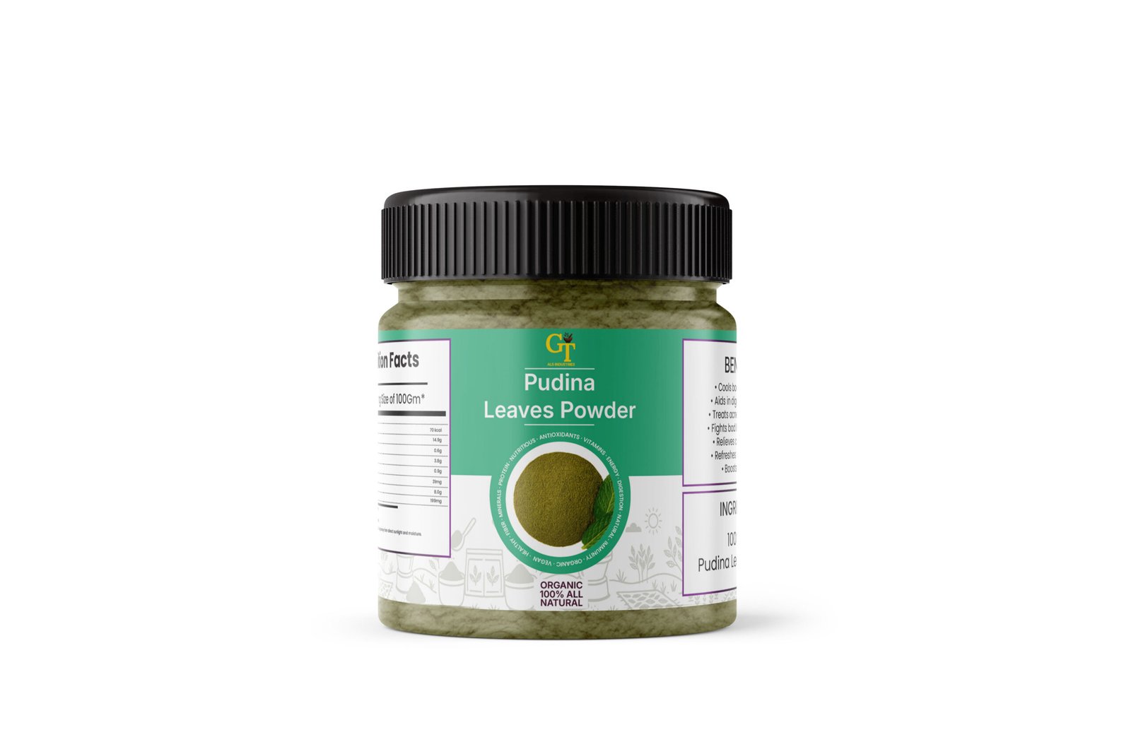 pudina (mint) leaves powder pudina (mint) leaves powder