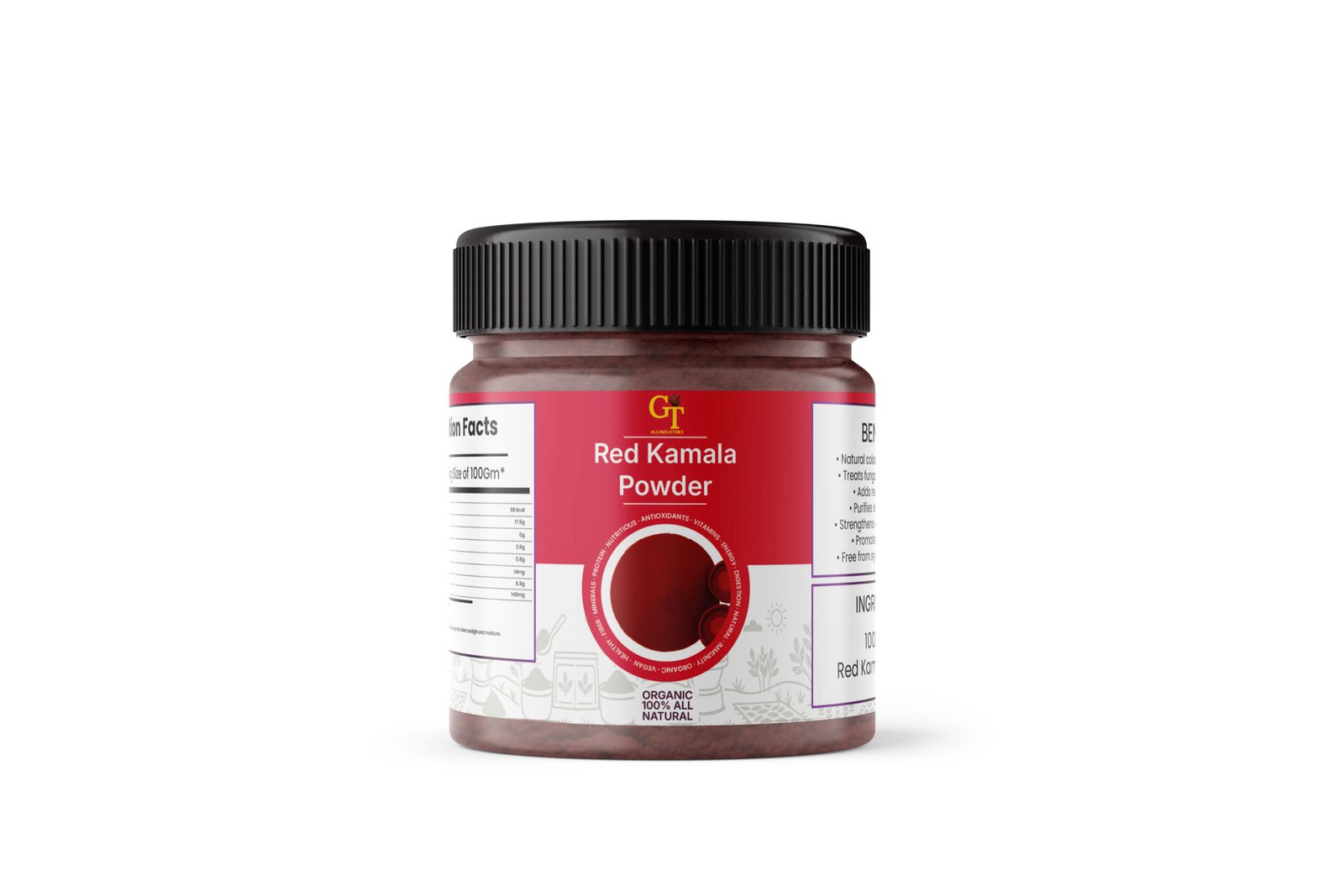 red kamala powder red kamala powder